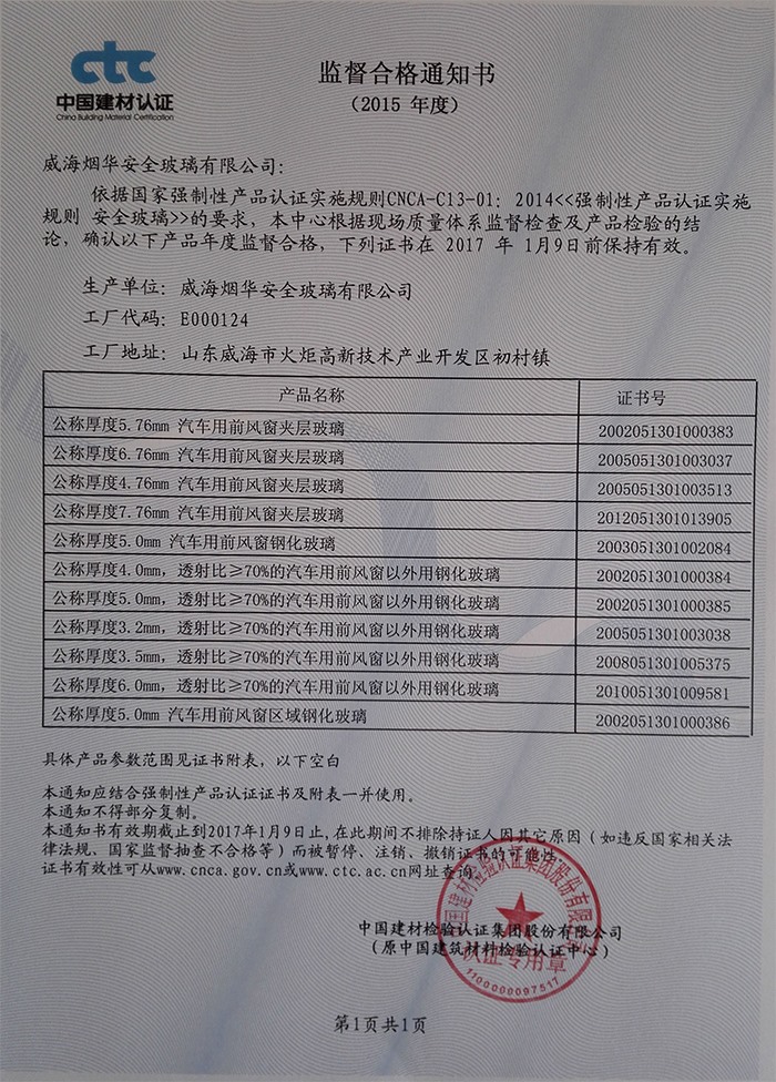 China building materials certification